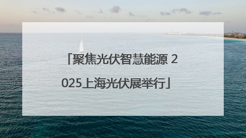 聚焦光伏智慧能源 2025上海光伏展举行